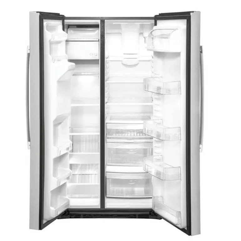 GE 25.1 Cu Ft 36 In Refrigerator Stainless Steel Side by side - GSS25IYNFS