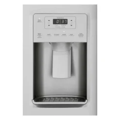 GE 25.1 Cu Ft 36 In Refrigerator Stainless Steel Side by side - GSS25IYNFS