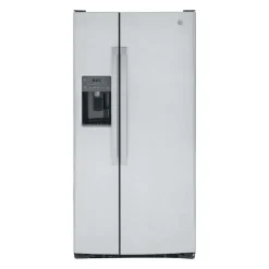 GE 23,2 Cu Ft 33 In Refrigerator Stainless Steel Side by side - GSS23GYPFS