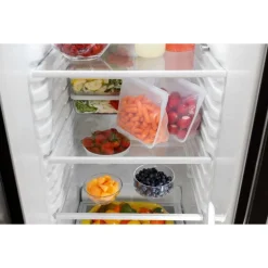 GE 23,2 Cu Ft 33 In Refrigerator Stainless Steel Side by side - GSS23GYPFS