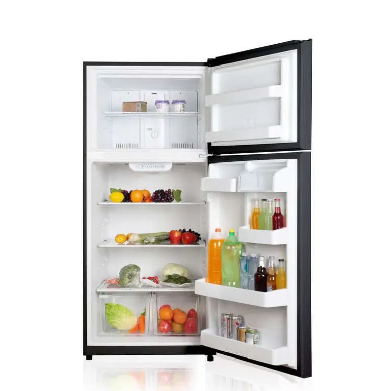 GE 18 Cu Ft 30 In Refrigerator White Top Freezer - GTE18FTLKBB