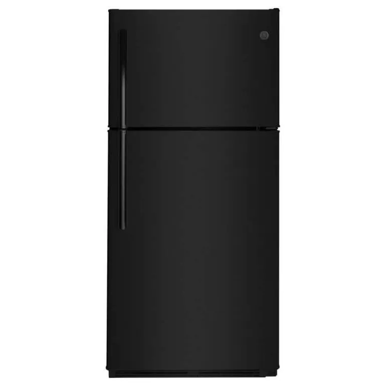 GE 18 Cu Ft 30 In Refrigerator White Top Freezer - GTE18FTLKBB
