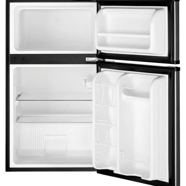 GE 3.1 Cu Ft 19 In Refrigerator Stainless Steel Compact - GDE03GLKLB