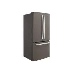 GE 18.6 Cu Ft 33 In Refrigerator Slate Bottom Freezer - GWE19JMLES