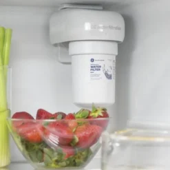 GE 21 Cu Ft 30 In Refrigerator Stainless Steel Bottom Freezer - GDE21EYKFS