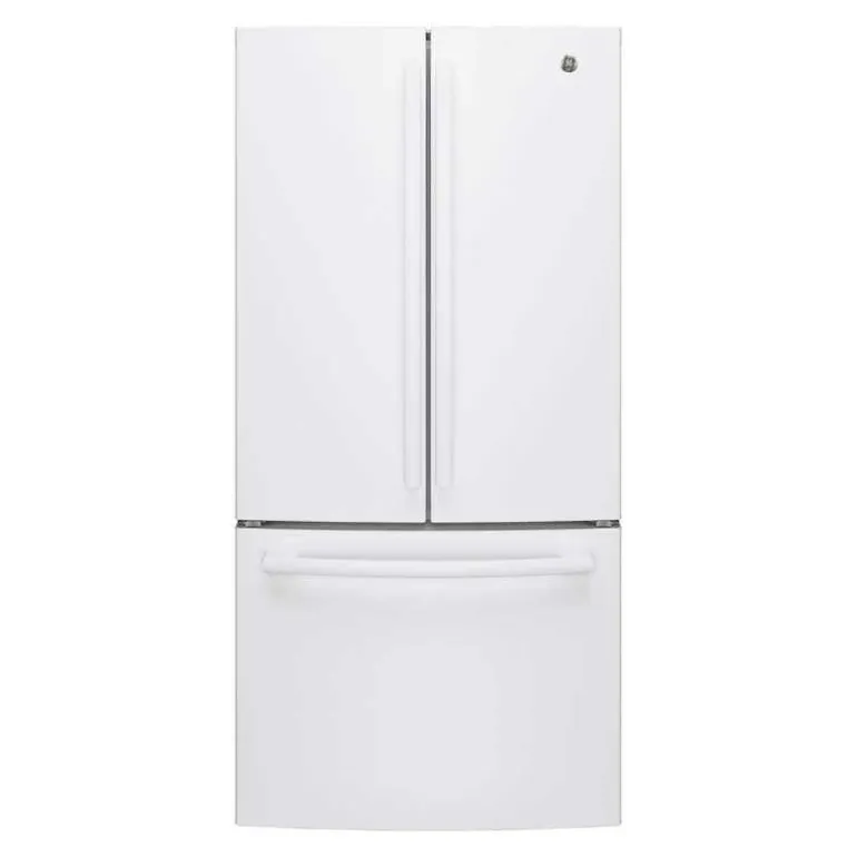 GE 18.6 Cu Ft 33 In Refrigerator White Bottom Freezer - GWE19JGLWW