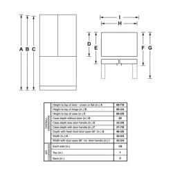 GE 27 Cu Ft 36 In Refrigerator Slate Bottom Freezer, French door - GNE27JMMES