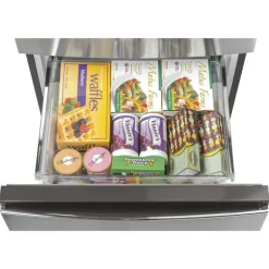 GE 11.9 Cu Ft 24 In Refrigerator Stainless Steel Bottom Freezer - GLE12HSPSS