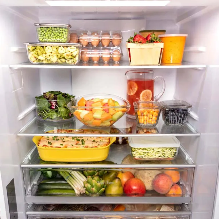 GE 17,7 Cu Ft 31 In Refrigerator Stainless Steel Bottom Freezer - GBE17HYRFS