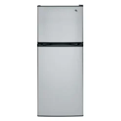 GE 11.6 Cu Ft 24 In Refrigerator Stainless Steel Top Freezer - GPE12FSKSB