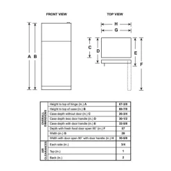 GE 17.5 Cu Ft 30 In Refrigerator Slate Top Freezer - GTE18GMNRES
