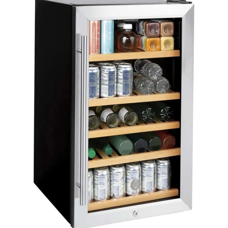 GE 4.1 Cu Ft Beverage Centre Stainless Steel 19" - GVS04BQNSS