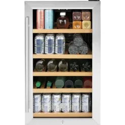 GE 4.1 Cu Ft Beverage Centre Stainless Steel 19