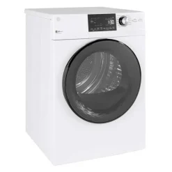 GE 4.1 Cu Ft Dryer Front-Load White 23.5