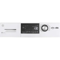 GE 4.1 Cu Ft Dryer Front-Load White 23.5