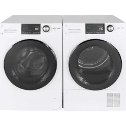 GE 4.1 Cu Ft Dryer Front-Load White 23.5
