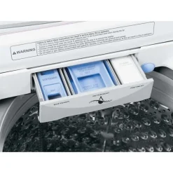 GE 3.6 Cu Ft Dryer Front-Load White 24" - PCKS443EBWW