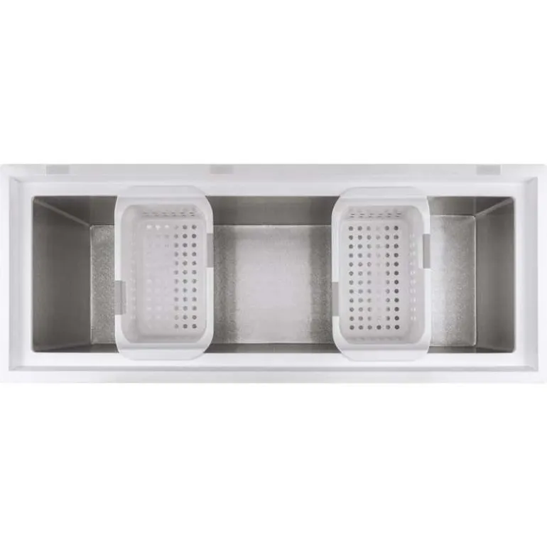 GE 15,7 Cu Ft Freezer White, Honrizontal, 65" - FCM16SLWW