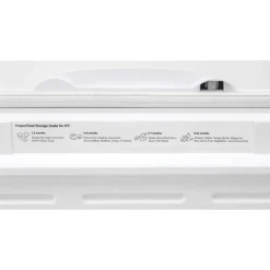 GE 21,7 Cu Ft Freezer White, Honrizontal, 73.25