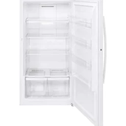 GE 17 Cu Ft Freezer White, Vertical, 33