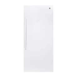 GE 21,3 Cu Ft Freezer White, Vertical, 33" - FUF21SMRWW