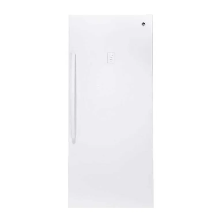 GE 21,3 Cu Ft Freezer White, Vertical, 33" - FUF21SMRWW