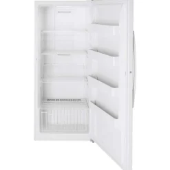 GE 21,3 Cu Ft Freezer White, Vertical, 33