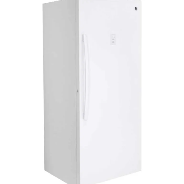 GE 21,3 Cu Ft Freezer White, Vertical, 33" - FUF21SMRWW