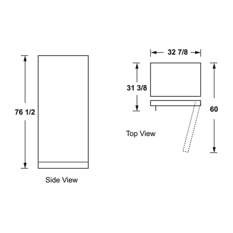 GE 21,3 Cu Ft Freezer White, Vertical, 33" - FUF21SMRWW