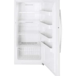 GE 14 Cu Ft Freezer White, Vertical, 30
