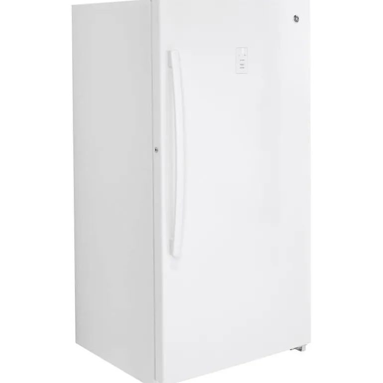 GE 17,3 cu ft freezer White, Vertical, 33" - FUF17SMRWW