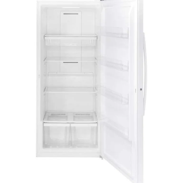 GE 21,7 Cu Ft Freezer White, Vertical, 33" - FUF21DLRWW