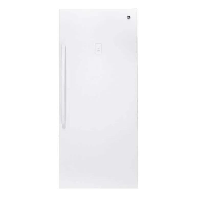 GE 21,7 Cu Ft Freezer White, Vertical, 33" - FUF21DLRWW