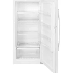 GE 14 Cu Ft Freezer White, Vertical, 28.5" - FUF14DLRWW