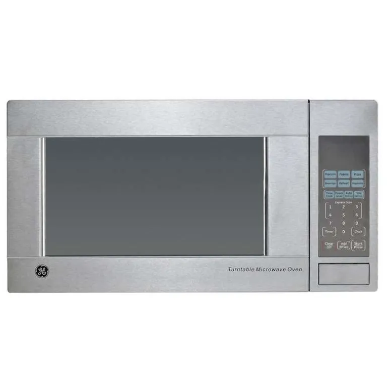 GE 1.1 Cu Ft Microwave Stainless Steel 21.5" JES1140STC