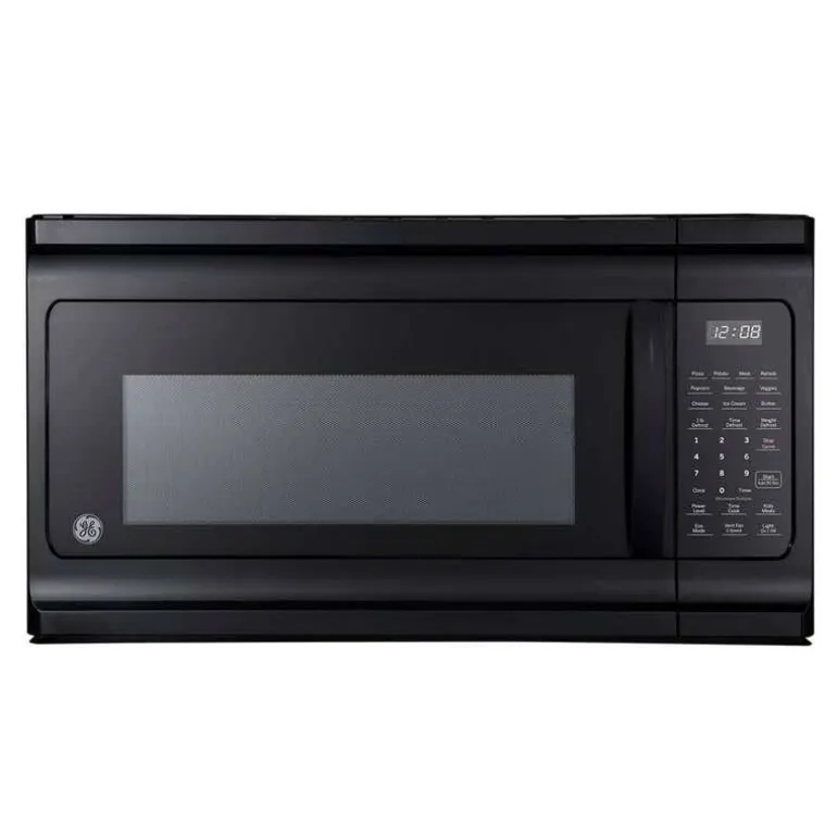 GE 1.6 Cu Ft Microwave/Hood, Black, 300 - JVM2160DMBB
