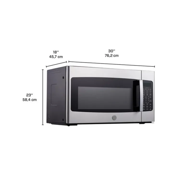 GE 1,8 cu ft microwave/Hood Stainless Steel 30" JVM2185SMSS