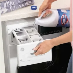 GE 2 in 1 dryer washer, White, 24'', Front-Load - GFQ14ESSNWW