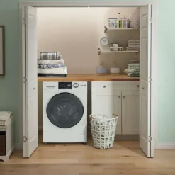 GE 2 in 1 dryer washer, White, 24'', Front-Load - GFQ14ESSNWW