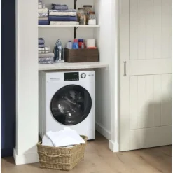 GE 2 in 1 dryer washer, White, 24'', Front-Load - GFQ14ESSNWW