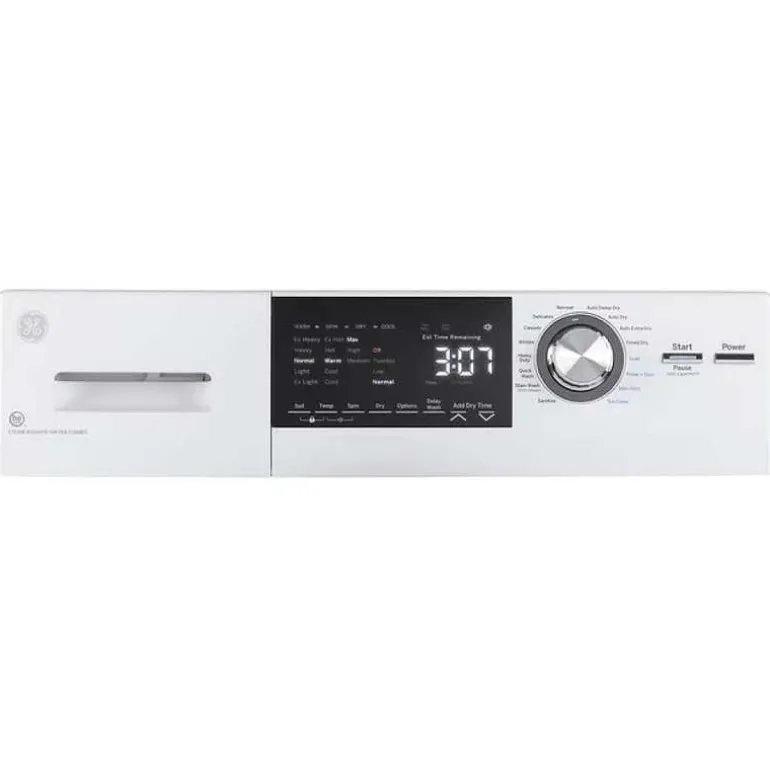 GE 2 in 1 dryer washer, White, 24'', Front-Load - GFQ14ESSNWW