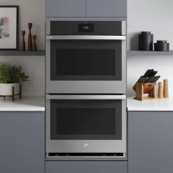 GE 30 In Built-In Double Wall Oven Stainless Steel 29.75