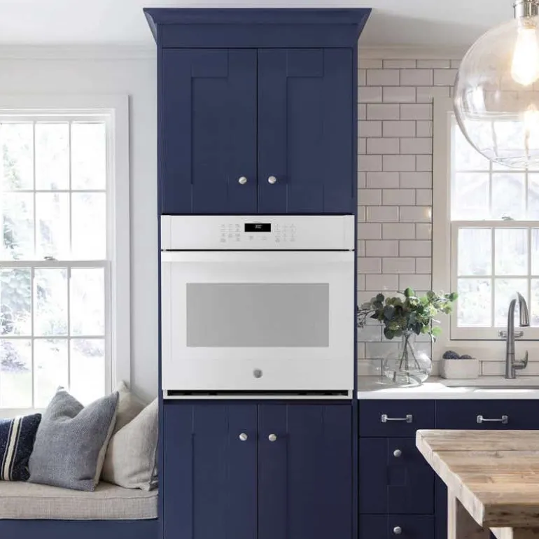 GE 27 In Built-In Wall Oven White 27" Electric - JKS3000DNWW