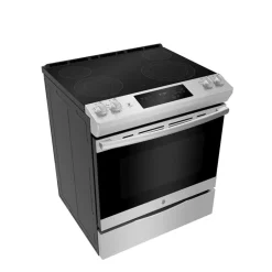 GE 30 in Range Stainless 30" Electric Glass-Ceramic - JCSS630SMSS