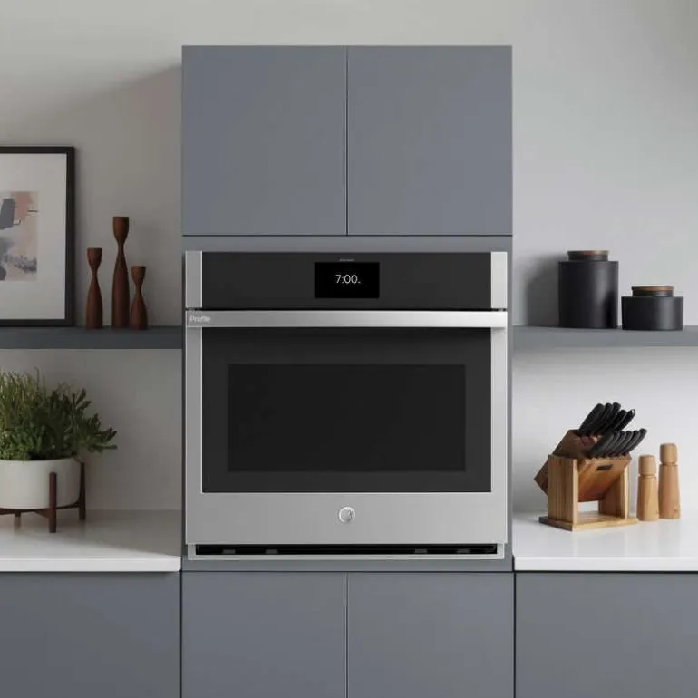 GE Built-In Wall Oven Stainless Steel 29.75" Electric - PTS7000SNSS