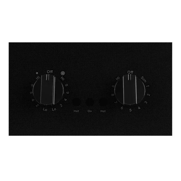 GE Cooktop Glass-Ceramic Black 21" Electric Black - JP3021DPBB