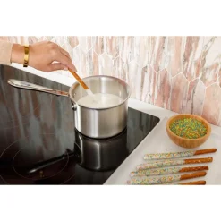 GE Cooktop Glass-Ceramic Stainless Steel 30" Electric Stainless Steel - JEP5030STSS