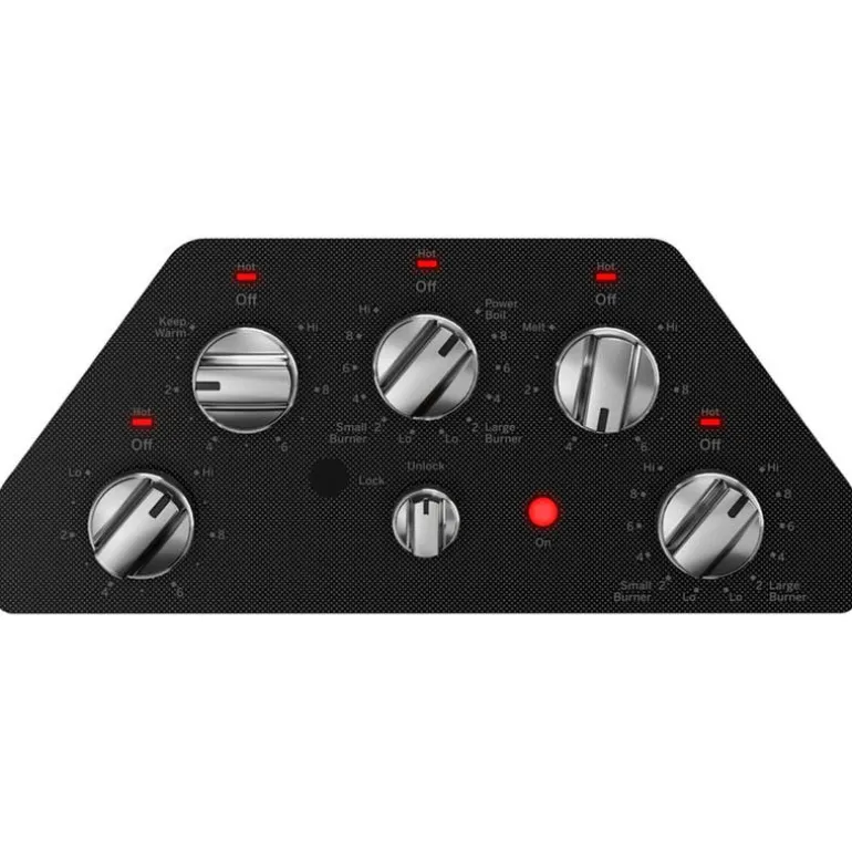 GE Cooktop Glass-Ceramic Stainless Steel 30" Electric Stainless Steel - JEP5030STSS