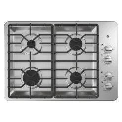 GE Cooktop Stainless Steel 30