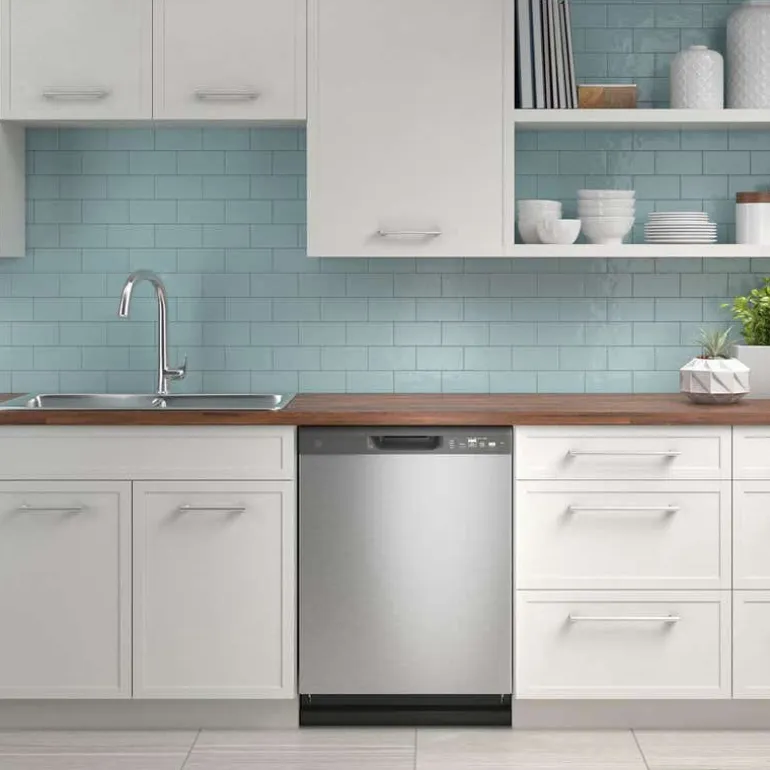 GE Dishwasher Built-In Stainless Steel 24" 59dB - GDF510PSRSS